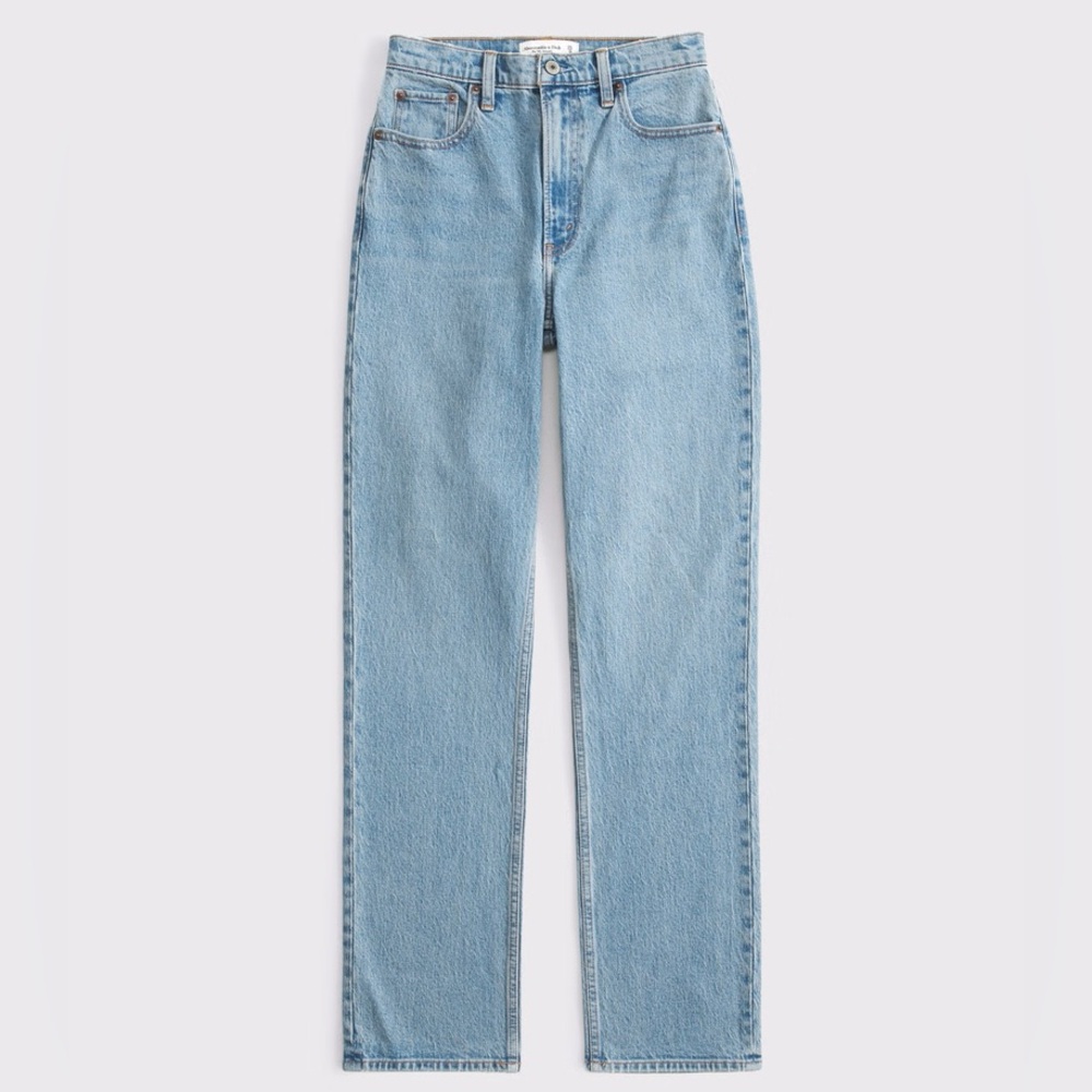 NWOT Abercrombie & Fitch The ‘90s Straight Ultra High Rise
